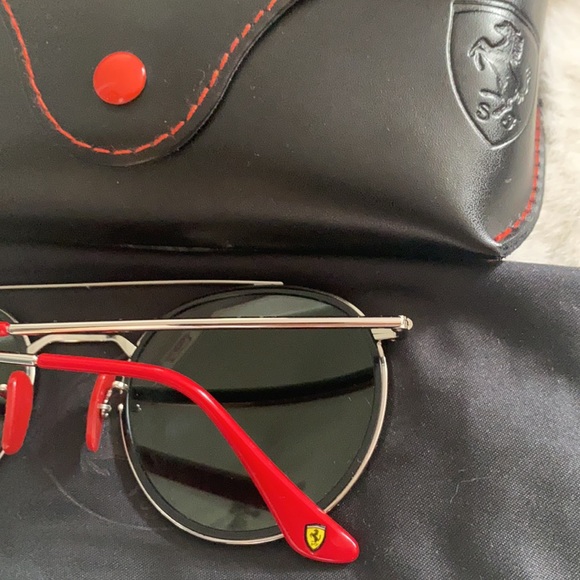 🔴 Ferrari Ray.Ban Sunglasses Collection Unisex👓 - Picture 6 of 11